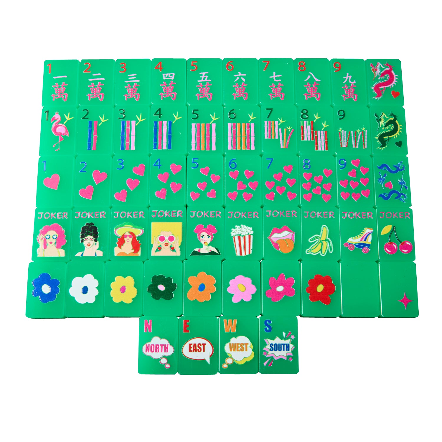 Pop Divas Mahjong Set image 2